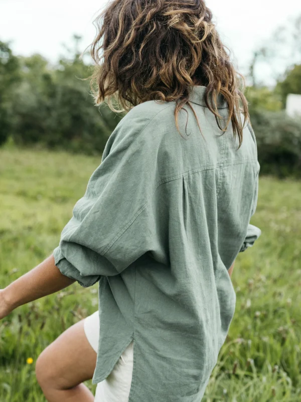 Tops & T-Shirts*Finisterre Ayra Shirt Seaspray