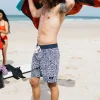 Swimwear*Finisterre Badlands Boardshort 18 Navy / Board Floral