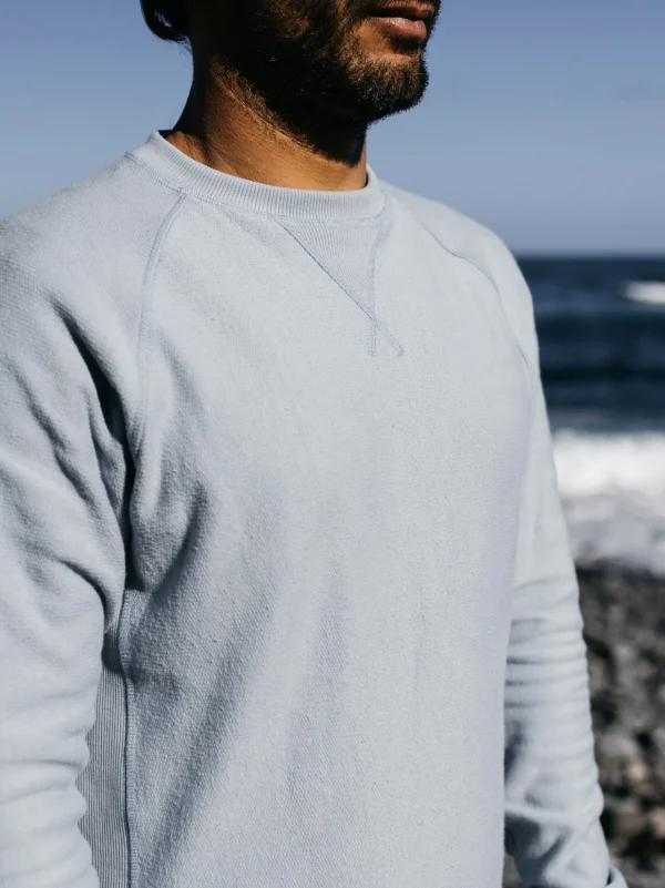 Sweatshirts & Hoodies*Finisterre Baffin Sweatshirt Sky