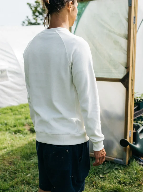 Sweatshirts & Hoodies*Finisterre Baffin Sweatshirt Ecru