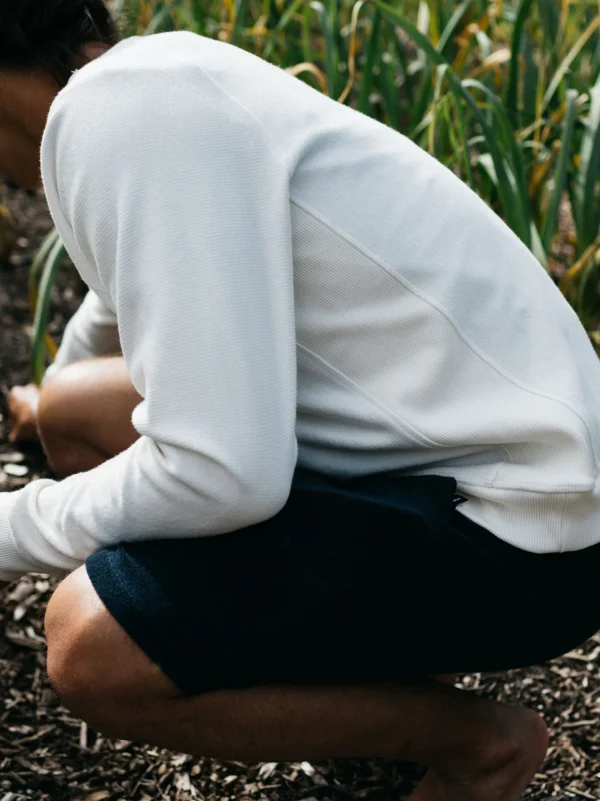 Sweatshirts & Hoodies*Finisterre Baffin Sweatshirt Ecru