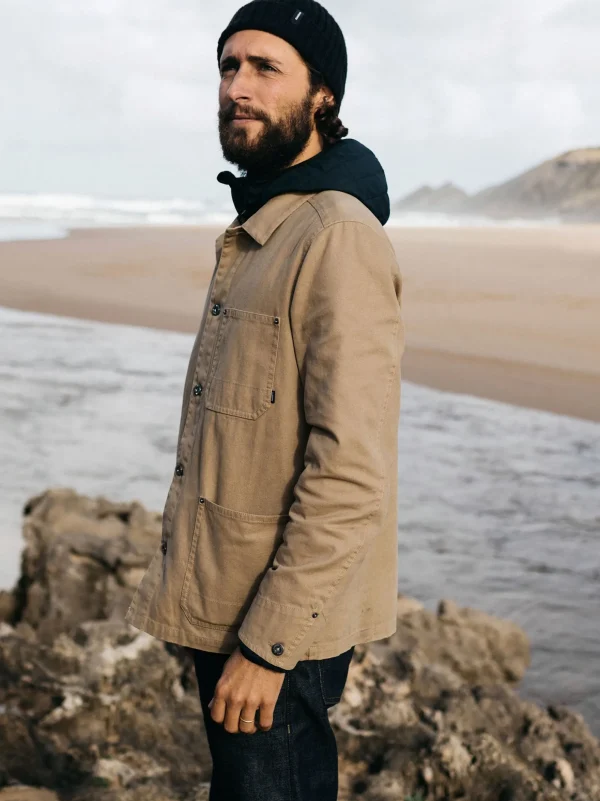 Jackets*Finisterre Basset Chore Jacket Flint