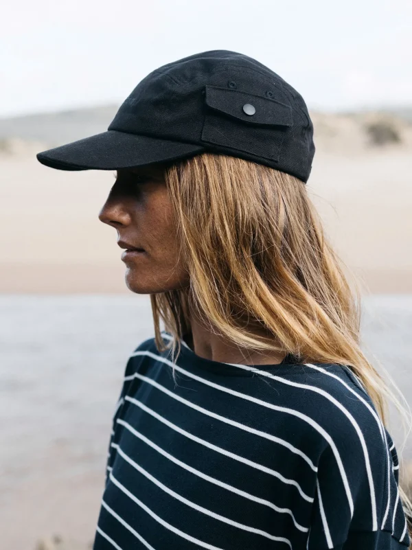 Hats, Caps & Beanies*Finisterre Basset Pocket Cap Black