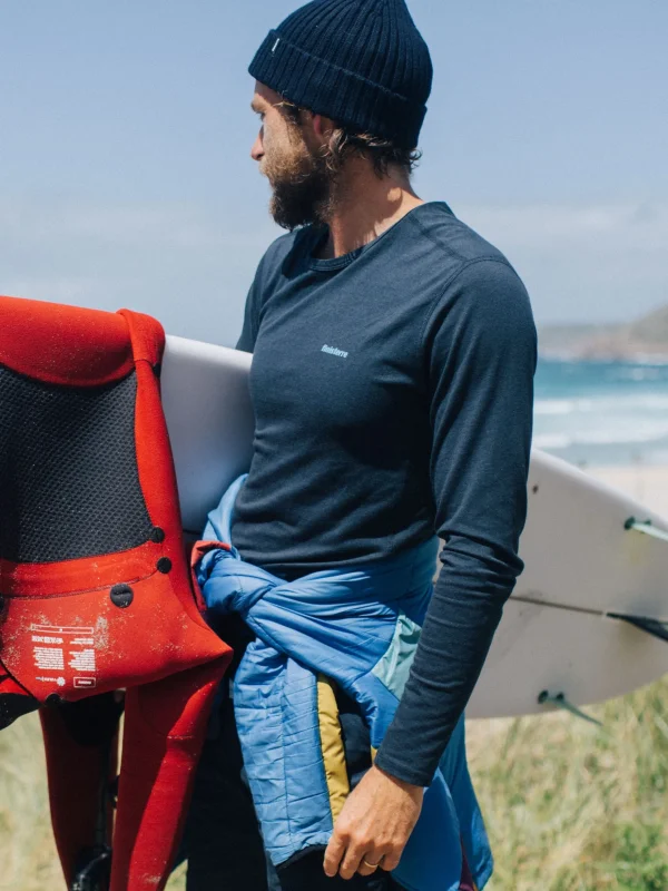 Base Layers & Underwear*Finisterre Bora Long Sleeve Bamboo Base Layer Navy