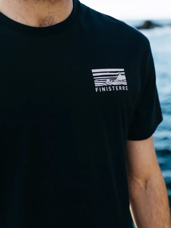T-Shirts*Finisterre Cape T-Shirt Black
