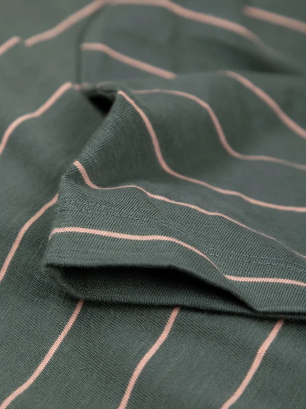 T-Shirts*Finisterre Channel Stripe T-Shirt Deep Sea / Shell