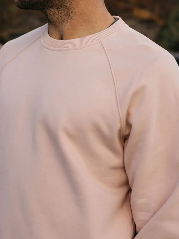 Sweatshirts & Hoodies*Finisterre Coho Sweatshirt Pink Sky