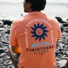 T-Shirts*Finisterre Commitment T-Shirt Salmon Pink