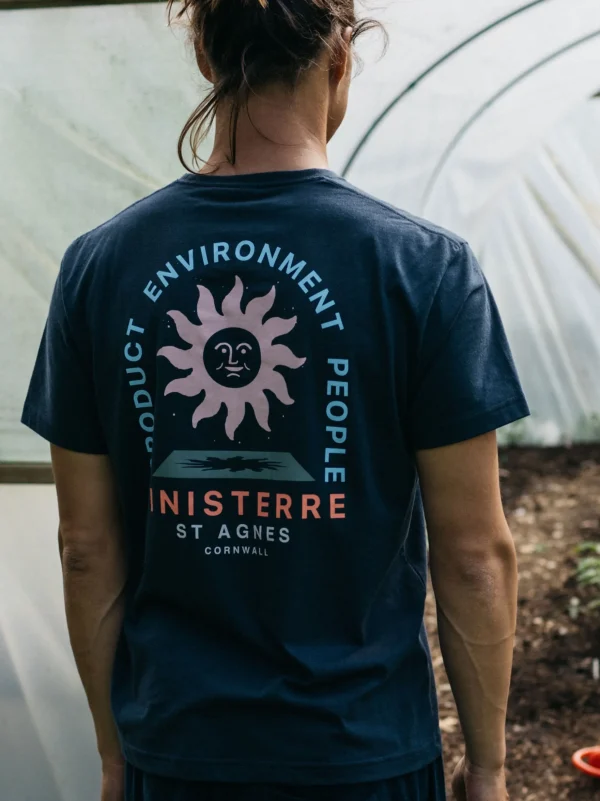 T-Shirts*Finisterre Commitment T-Shirt Navy