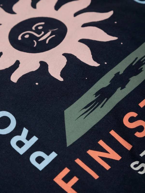 T-Shirts*Finisterre Commitment T-Shirt Navy