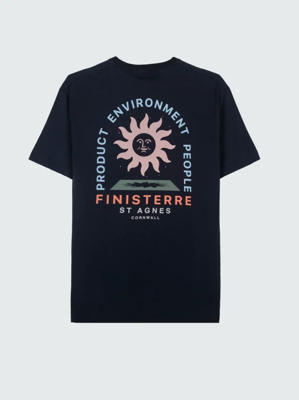 T-Shirts*Finisterre Commitment T-Shirt Navy