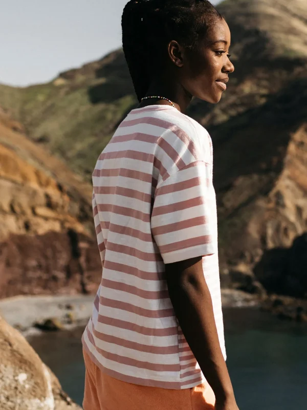 Tops & T-Shirts*Finisterre Dart T-Shirt Shell / Ecru