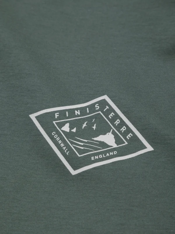 Tops & T-Shirts*Finisterre Diamond Logo T-Shirt Deep Sea
