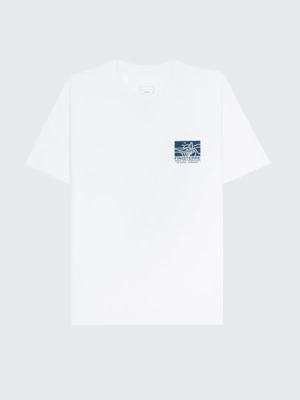 T-Shirts*Finisterre Dracaena T-Shirt White