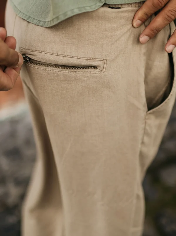Trousers & Jeans*Finisterre Eaton Trouser Dark Stone