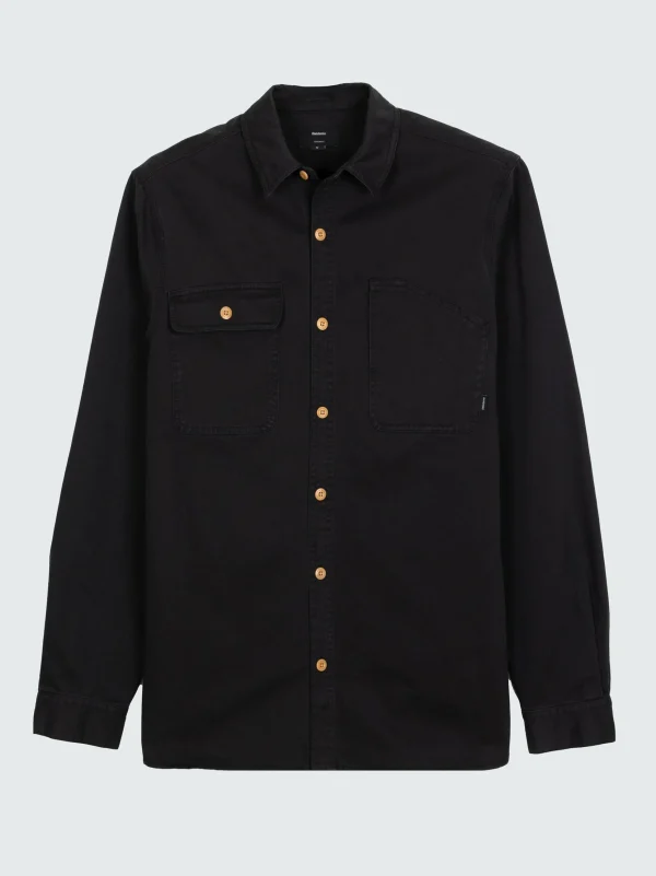 Shirts*Finisterre Eddystone Shirt Washed Black