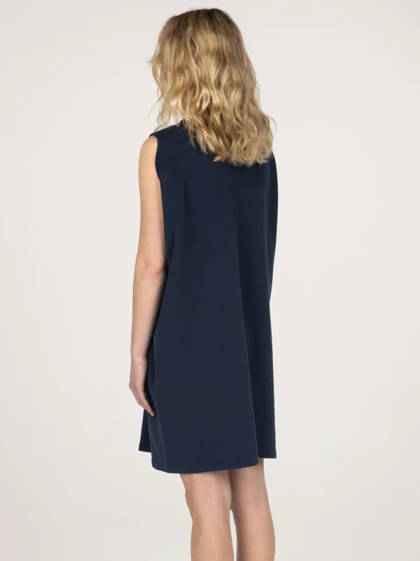 Dresses*Finisterre Enkus Sweat Dress Navy