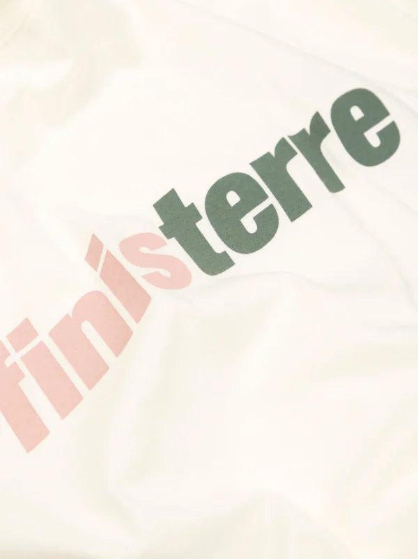 T-Shirts*Finisterre Big Logo T-Shirt Ecru