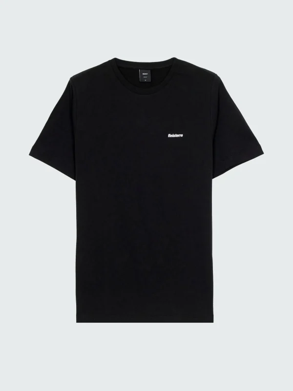 T-Shirts*Finisterre Harlyn Logo T-Shirt Black