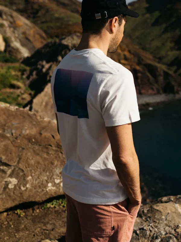 T-Shirts*Finisterre Hunros Jorna T-Shirt Ecru