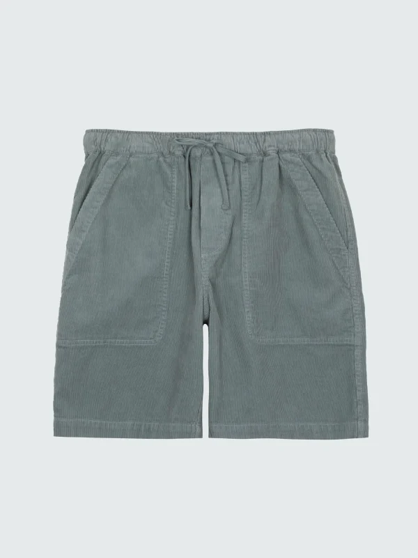 Trousers & Jeans*Finisterre Jetty Cord Shorts Deep Sea
