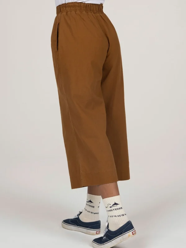 Trousers & Jeans*Finisterre Morva Hemp Culottes Sable
