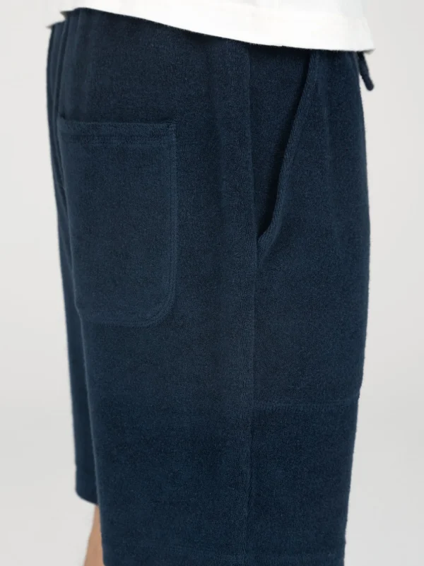 Shorts*Finisterre Otis Towelling Shorts Navy