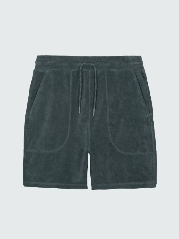 Trousers & Jeans*Finisterre Otis Towelling Shorts Deep Sea