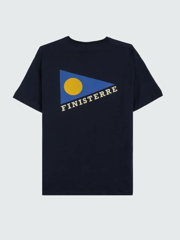 T-Shirts*Finisterre Pendant T-Shirt Navy