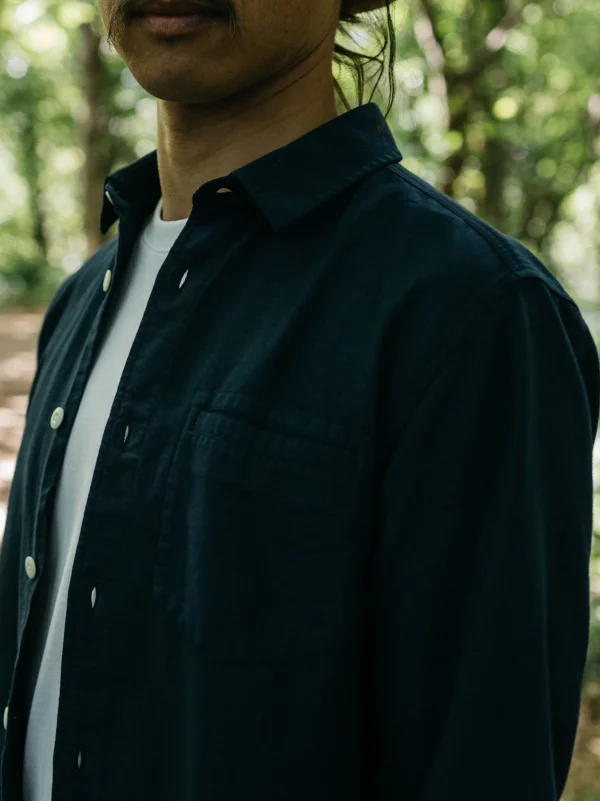 Shirts*Finisterre Skyline Shirt Navy