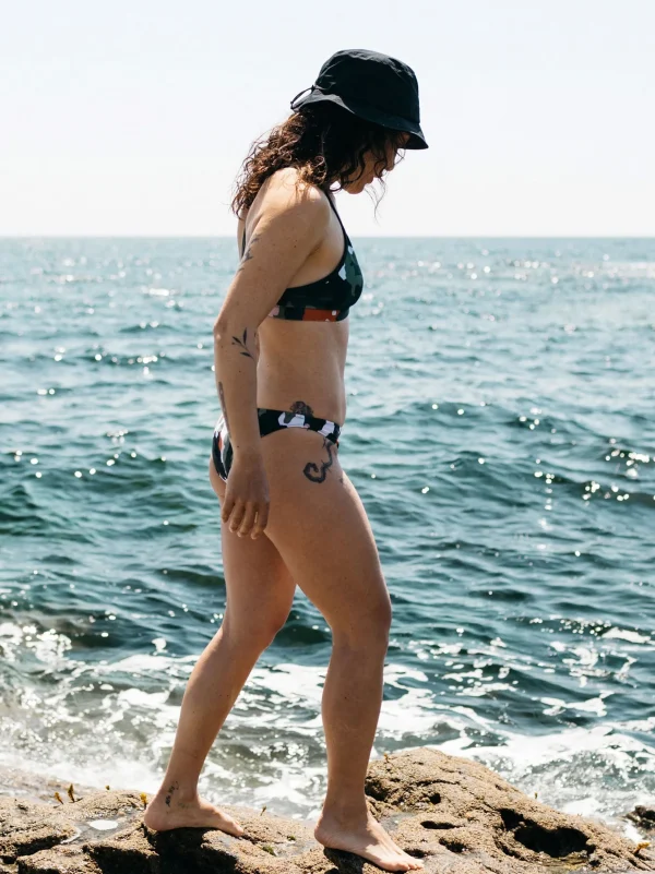 Swimwear & Bikinis*Finisterre Zenith Bikini Bottoms Camo / Seaspray / Orange